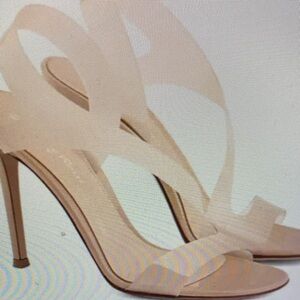 Cole Haan Nude Strappy Heels